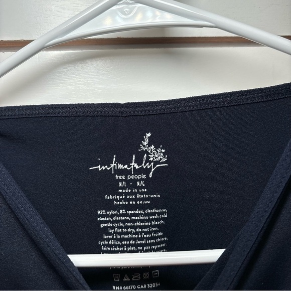 Free People Seamless Lettuce Edge Bodysuit - Picture 4 of 6